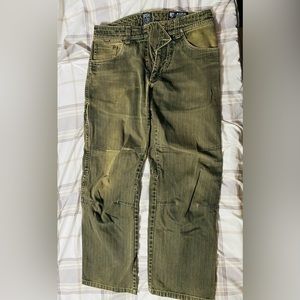 KÜHL 30x30 Green/Tan Lightweight Men’s Pants